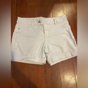 D.jeans white Jean shorts